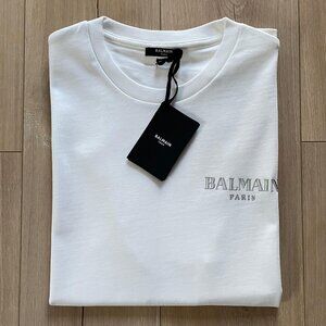 BALMAIN MEN'S BASIC COTTON T-SHIRT XLARGE SIZE